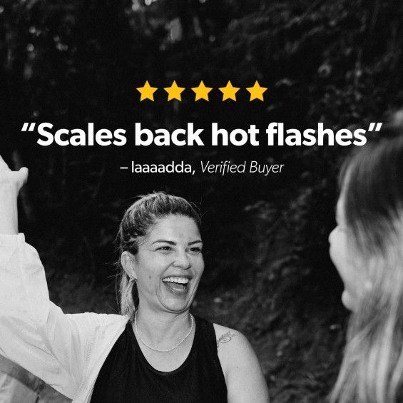 Scales back hot flashes