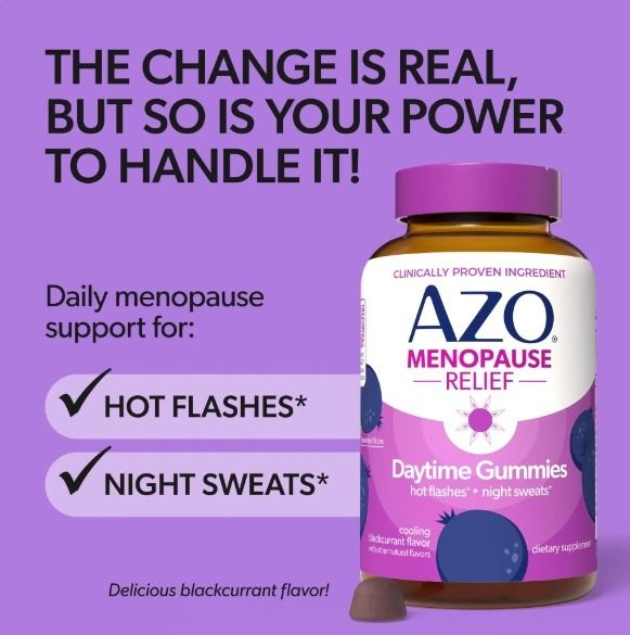 Support for hot flashes and night sweats