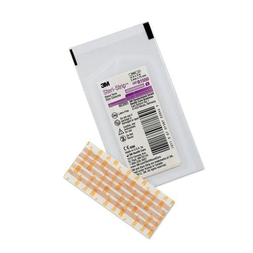 Image 3 of 3M Steri-Strip Blend Tone Skin Closures Non Reinforced, Tan, 1/8, 1/4, 1/2 inch