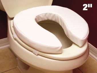 Image 2 of Padded Toilet Seat Cushion B5071