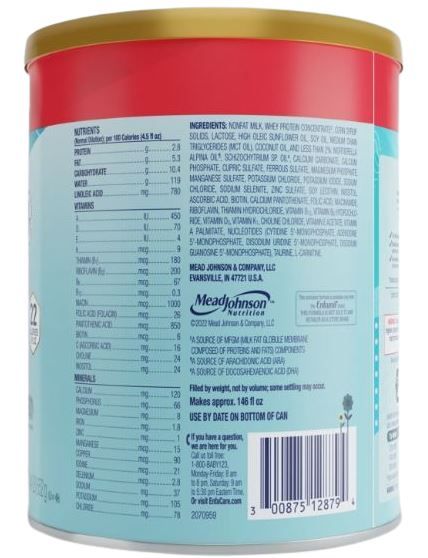 Enfamil Nutrients and Ingredients