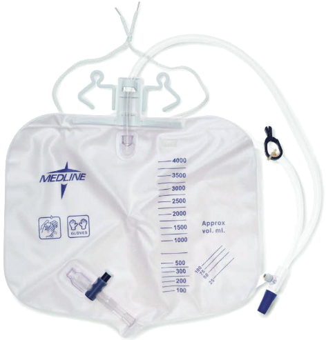4,000 mL, Anti-Reflux Tower with Slide-Tap, OR Sterile, Luer Lock