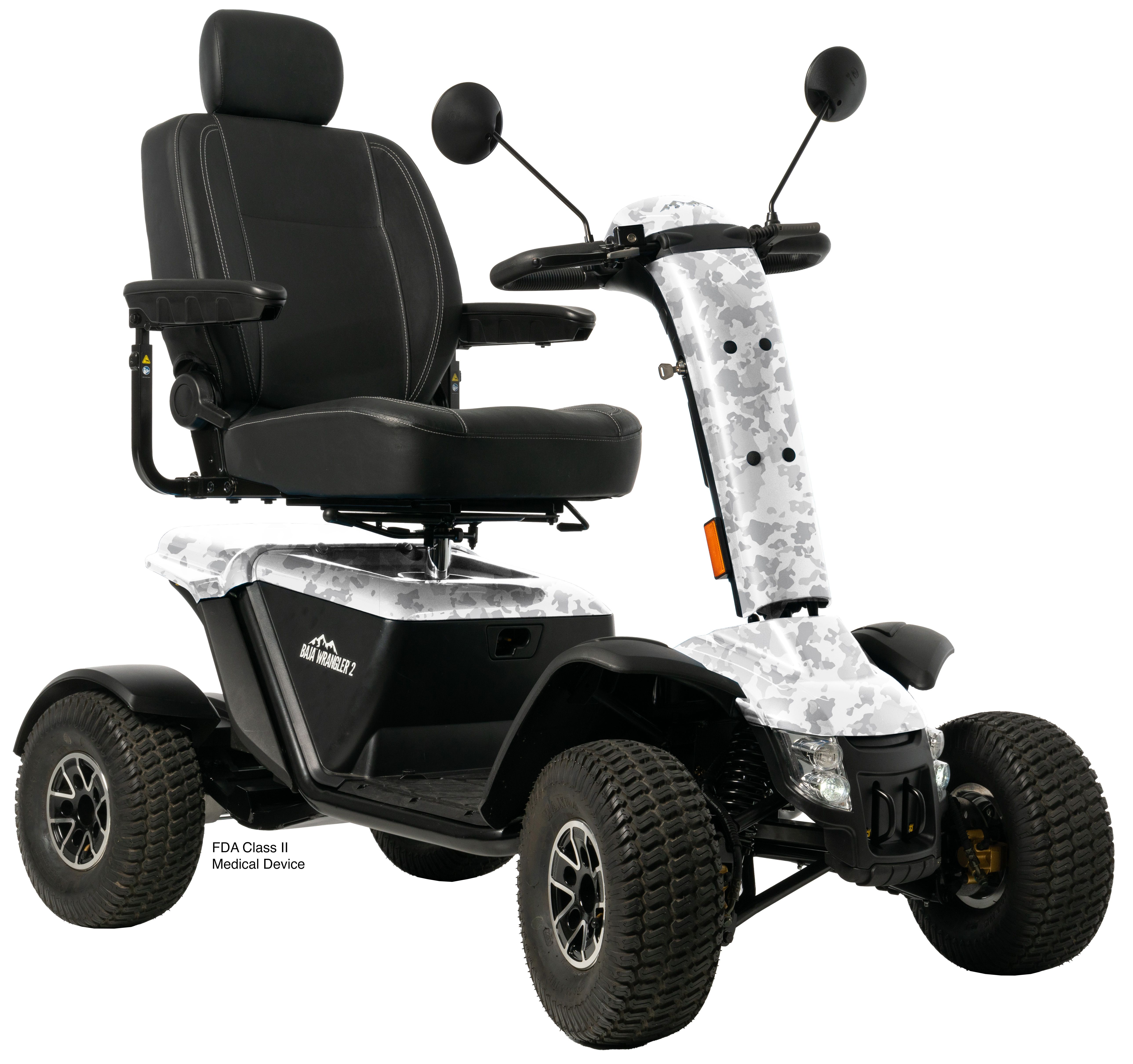 Pride Baja Wrangler 2 4-Wheel Mobility Scooter