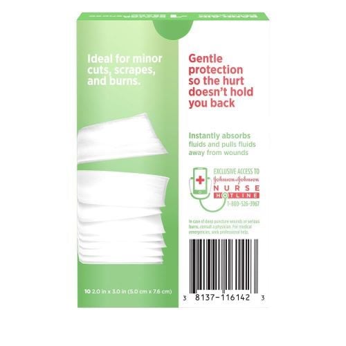 Image 2 of Band-Aid Hurt-Free Non-Stick Pads