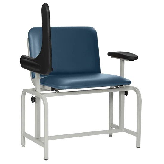 Padded Bariatric Blood Draw Chair with Open Arm, 2575