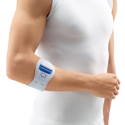 EpiPoint Elbow Strap in use
