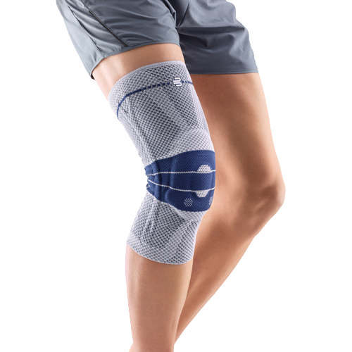 GenuTrain Knee Brace in titanium blue