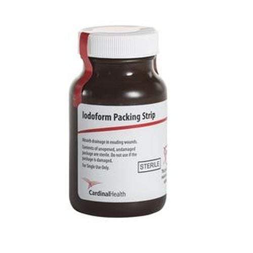 Image 1 of Cardinal Health Iodoform Gauze 1 in x 5 yd Packing Strips - CPG15I
