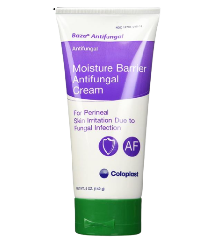 Baza Antifungal Moisture Barrier Cream - Coloplast 1607 (5oz), 1611 (2oz), 1622 (4 gram tube)
