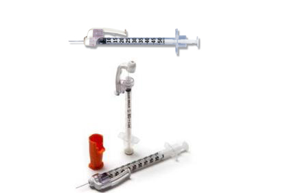 Image 4 of SafetyGlide Insulin Syringe with Needle by embecta Medical II LLC