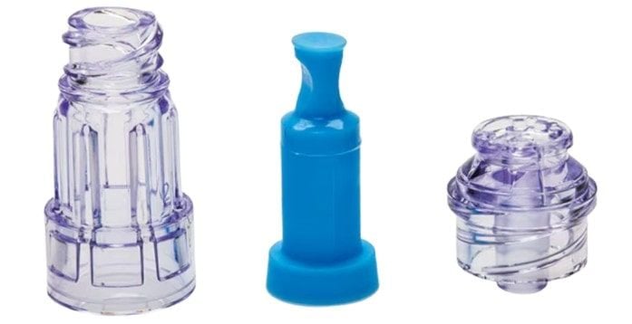 BD MaxZero Zero Reflux IV Connector - MZ1000-07