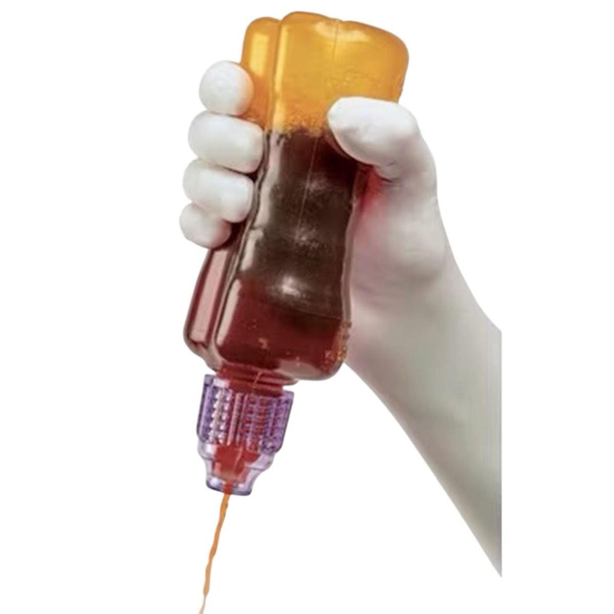 Hand squeezing bottle