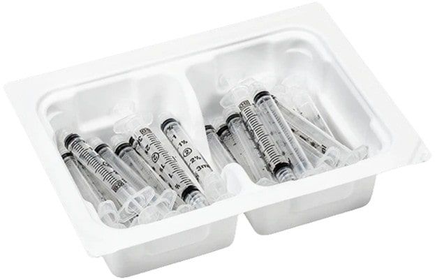 BD 3 mL Luer-Lok Tip Syringe Convenience Pak - 309702