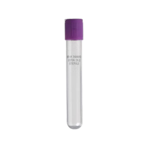 10.0 draw volume tube with lavender cap (366643)