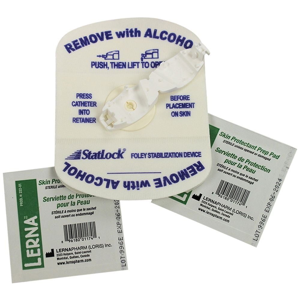 Bard Statlock Silicone &amp; Latex 2-Way Foley Stabilization Device - FOL0102