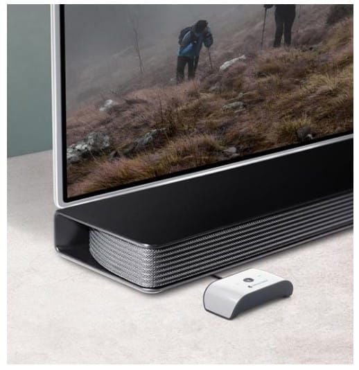 Receiver Connected to TV