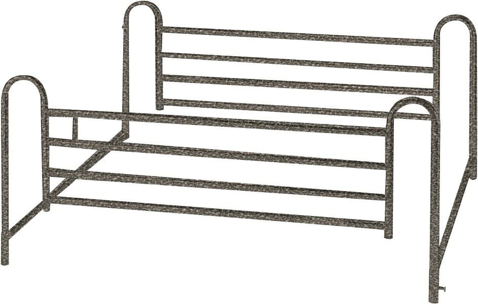 Drive Full-Length Hospital Bed Side Rails