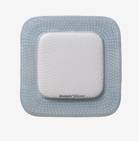 Image 2 of Biatain Silicone Foam Dressings, Square Shape - Sizes 3, 4, 5, 6, Inch (Each or Box of 10) - Coloplast