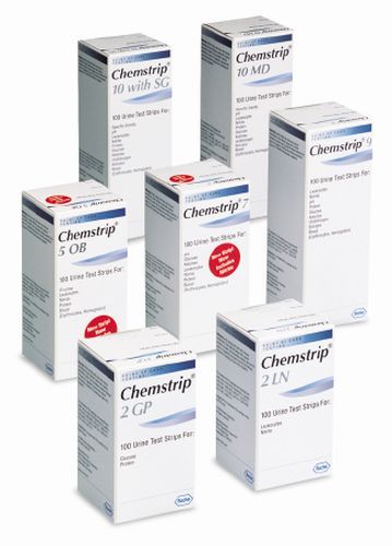Roche Chemstrip Urine Reagent Strips