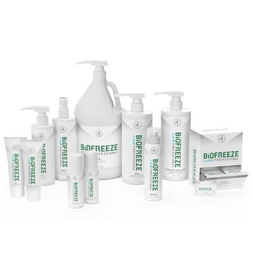 Biofreeze Pain Relieving Spray Gel Roll-On Wipes