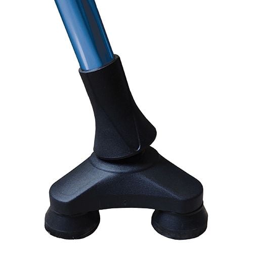 Pivoting cane tip