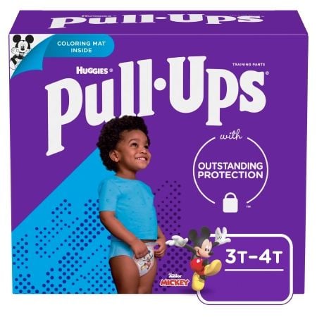 Image 1 of Pull Ups Learning Designs for Boys Training Pants Heavy Absorbency