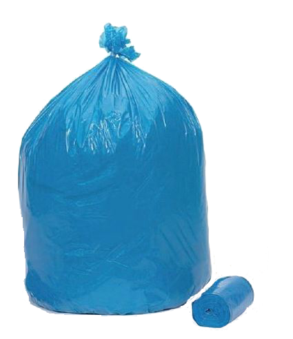 Image 1 of Blue Recycling Liners, 33 Gallon - XX Heavy Duty