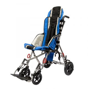 Trotter Jet Fighter Blue Mobility Chair