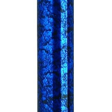 Blue Crackle Folding Cane