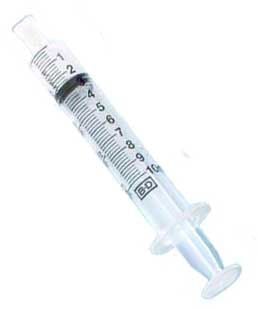 10 mL Oral Syringe with Tip Cap Clear Becton Dickinson