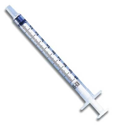 Image 3 of BD 1 mL Tuberculin Syringe Without Needle