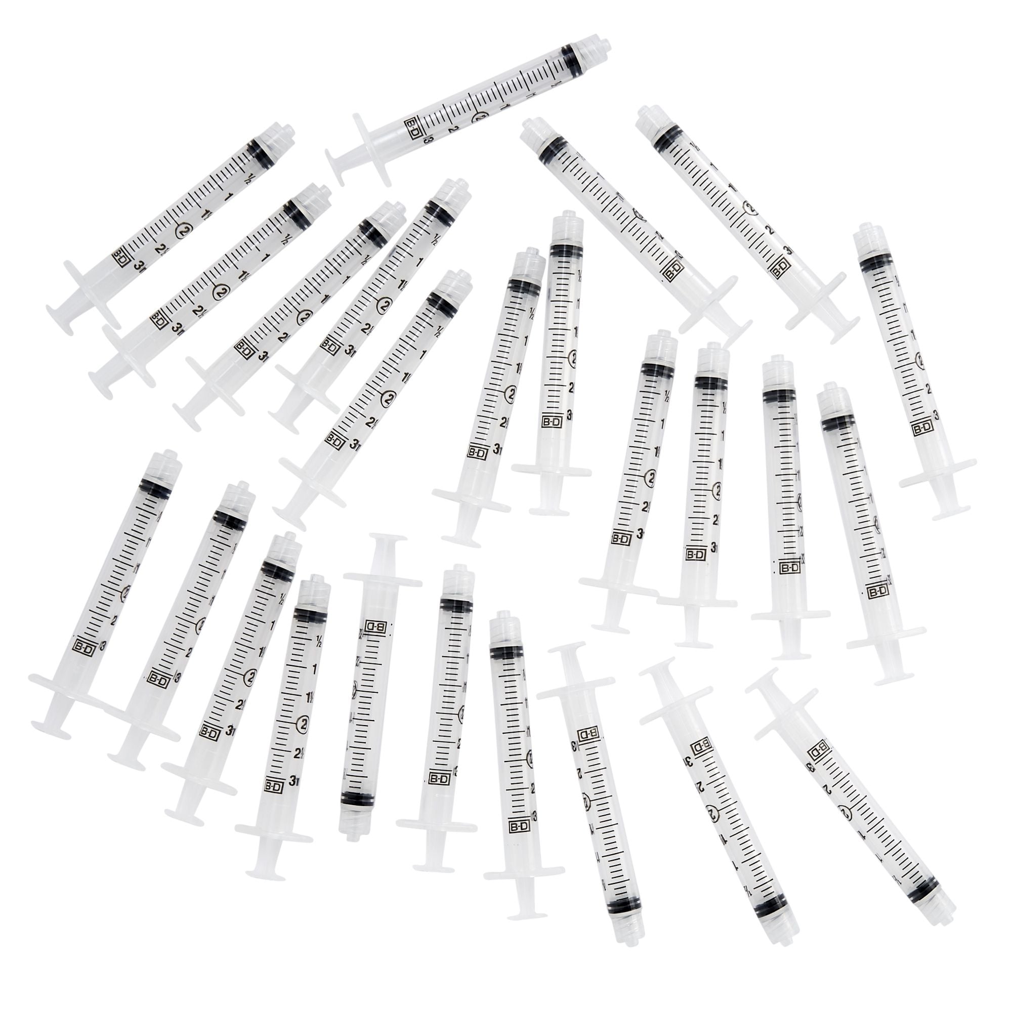 BD 3 mL Luer-Lok Tip Syringe Convenience Pak - 309702