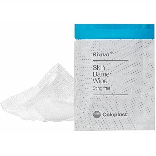 Image 3 of Coloplast Brava Skin Barrier Spray and Wipes