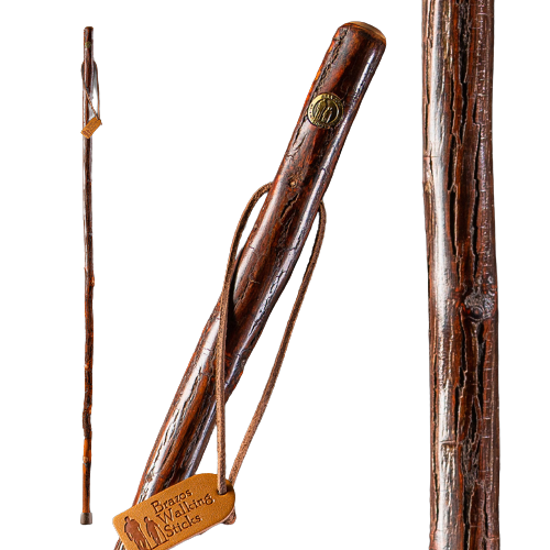 Brazos Walking Sticks Free-Form Hickory Sapling