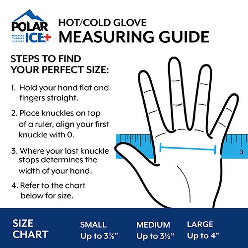 Hot/Cold Glove Measuring Guide