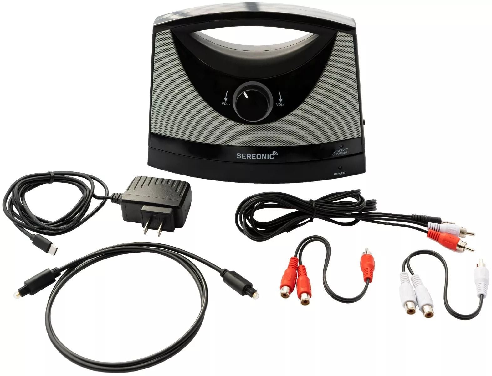 All components included with the Sereonic Speaker