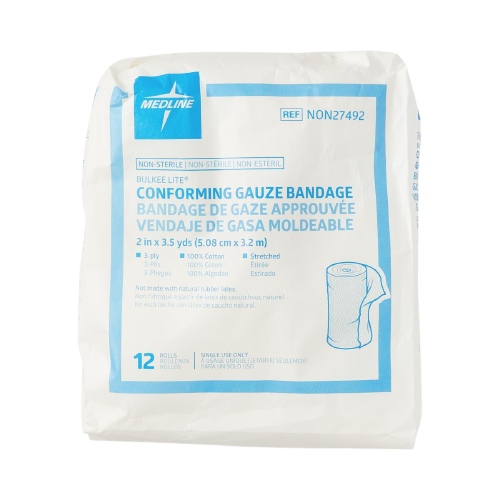 Image 3 of Bulkee Lite Cotton Conforming Bandages