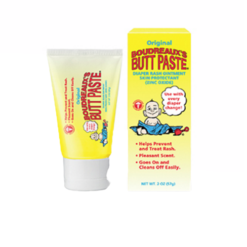 Boudreaux Butt Paste Diaper Rash Ointment 2 oz Tube