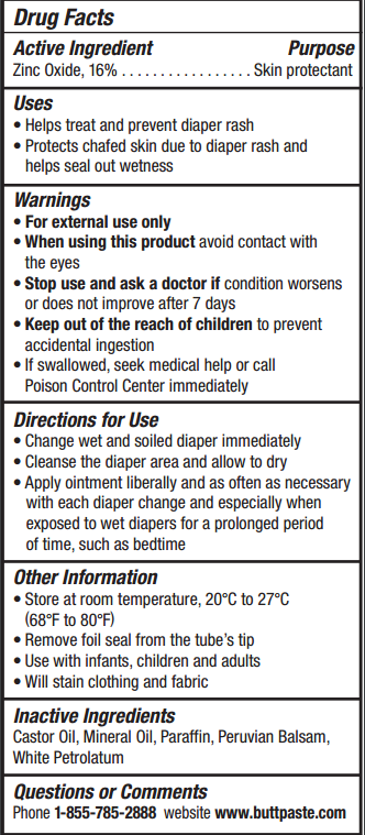 Butt Paste Label