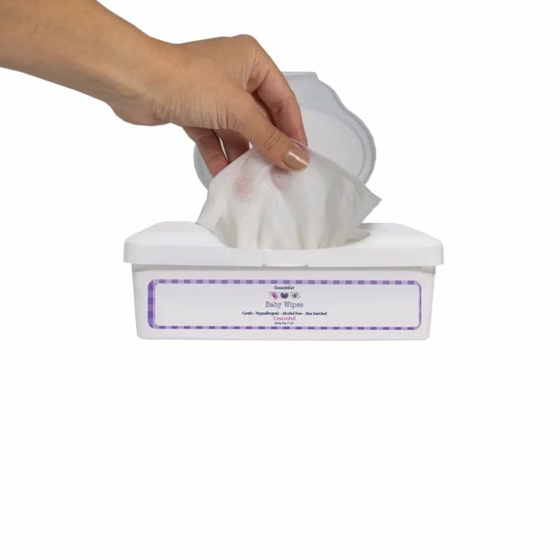 Dukal DawnMist Baby Wipes, Unscented