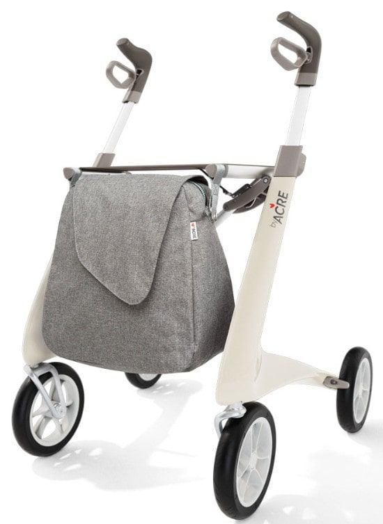 Weekend Bag on Compact Track Rollator
