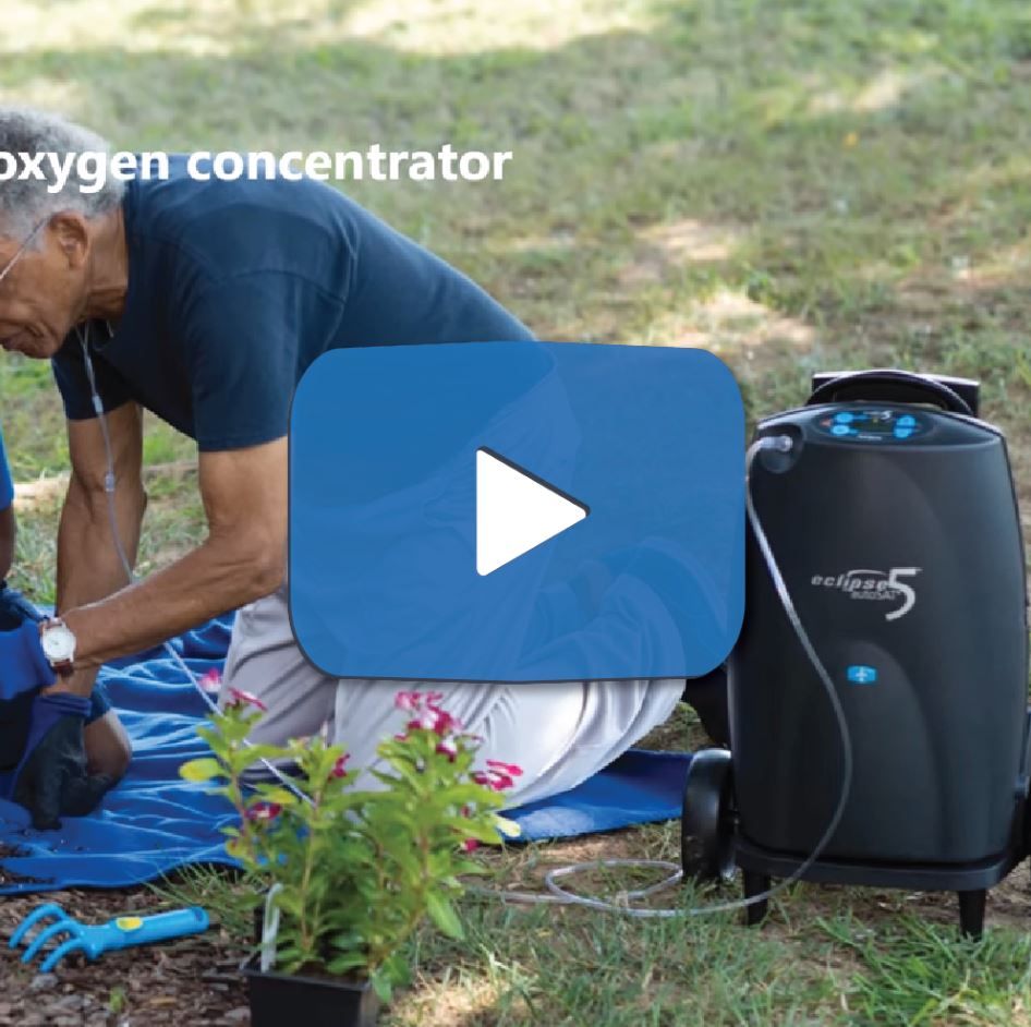 Image 4 of Caire SeQual Eclipse 5 Portable Oxygen Concentrator with autoSAT