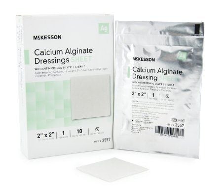 Image 1 of McKesson Calcium Alginate Dressing, 2 x 2-Inch, Sterile