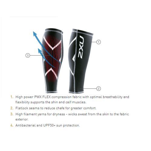 Image 4 of Unisex Compression Calf Guards