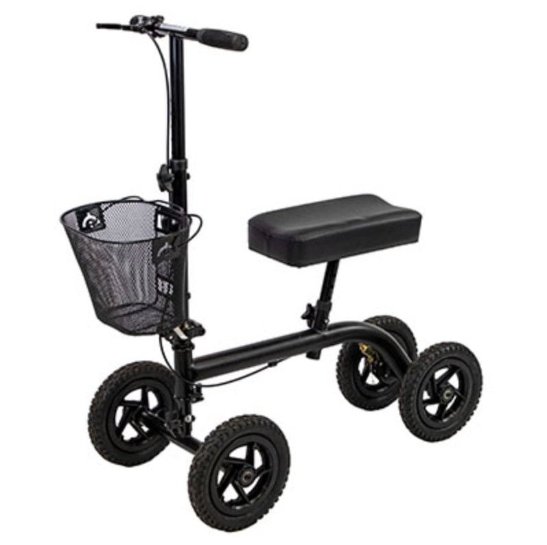 CanDo Knee Walker with Drum Brake - Black