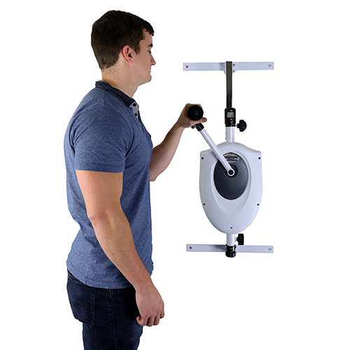 39 x 25 x 13 Inch Wall Mounted Adjustable Shoulder Wheel Exerciser - 01-8025