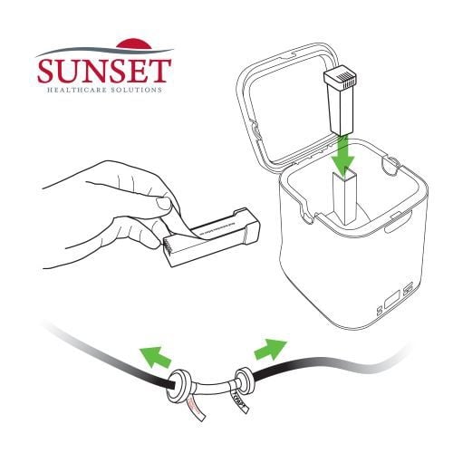Image 3 of Sunset Healthcare Solutions Filter and Check Valve Kit for SoClean 2 CPAP Cleaning Device