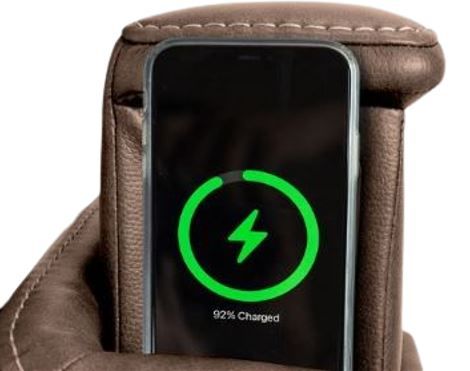 Capriccio Cappuccino - Cell Phone Charger in Arm Rest