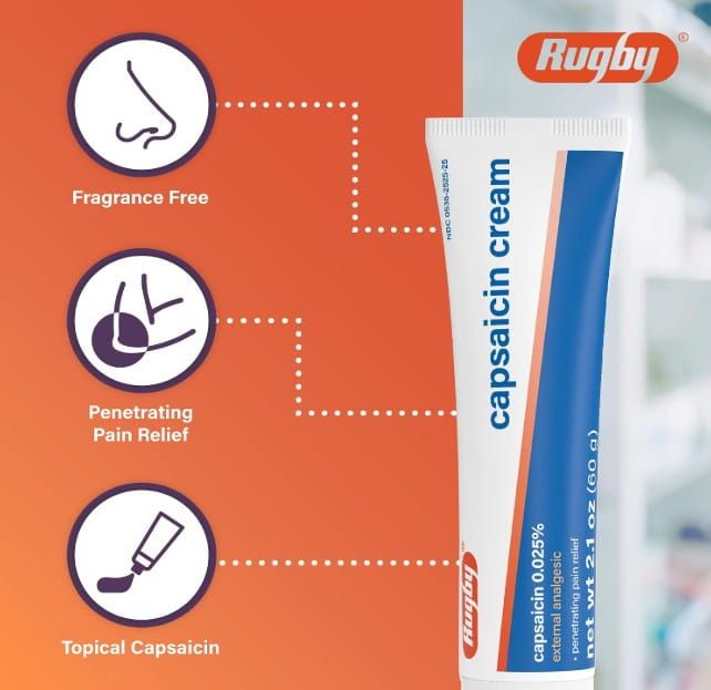 Fragrance-free | Penetrating pain relief | Topical Capsaicin