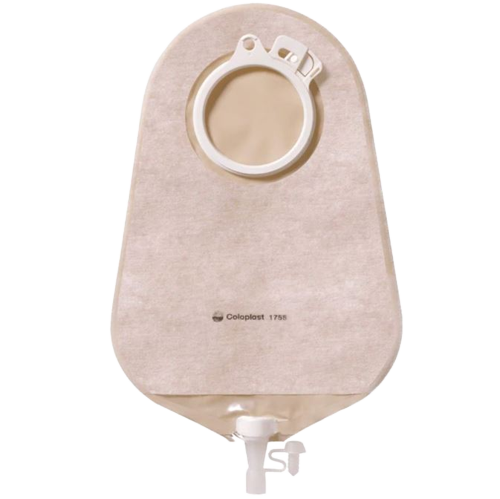 Coloplast MIDI Urostomy 2-Piece Pouch, Transparent | Vitality Medical